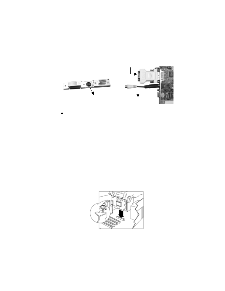 Installing the card | Elitegroup AG200 Series VGA Card User Manual | Page 13 / 23