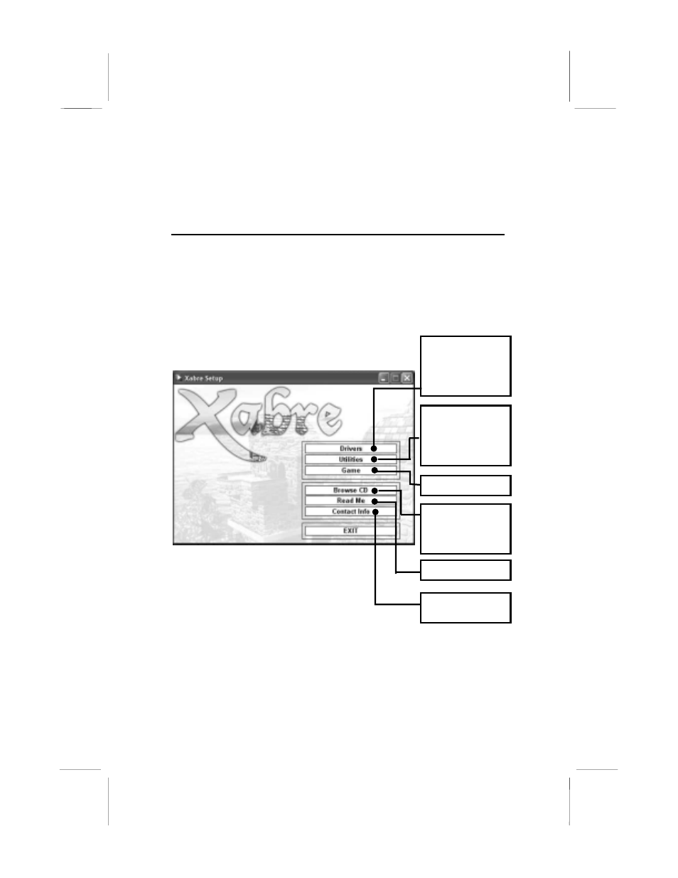 Chapter 3, Software installation, Driver installation | Xabre setup, Chapter 3 software installation | Elitegroup AG600-128TD (V1.0) User Manual | Page 15 / 23