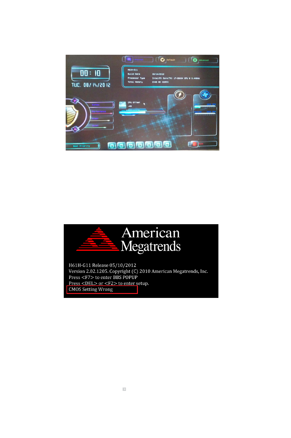 Using bios | Elitegroup H61H-G11 (V2.0) User Manual | Page 28 / 54