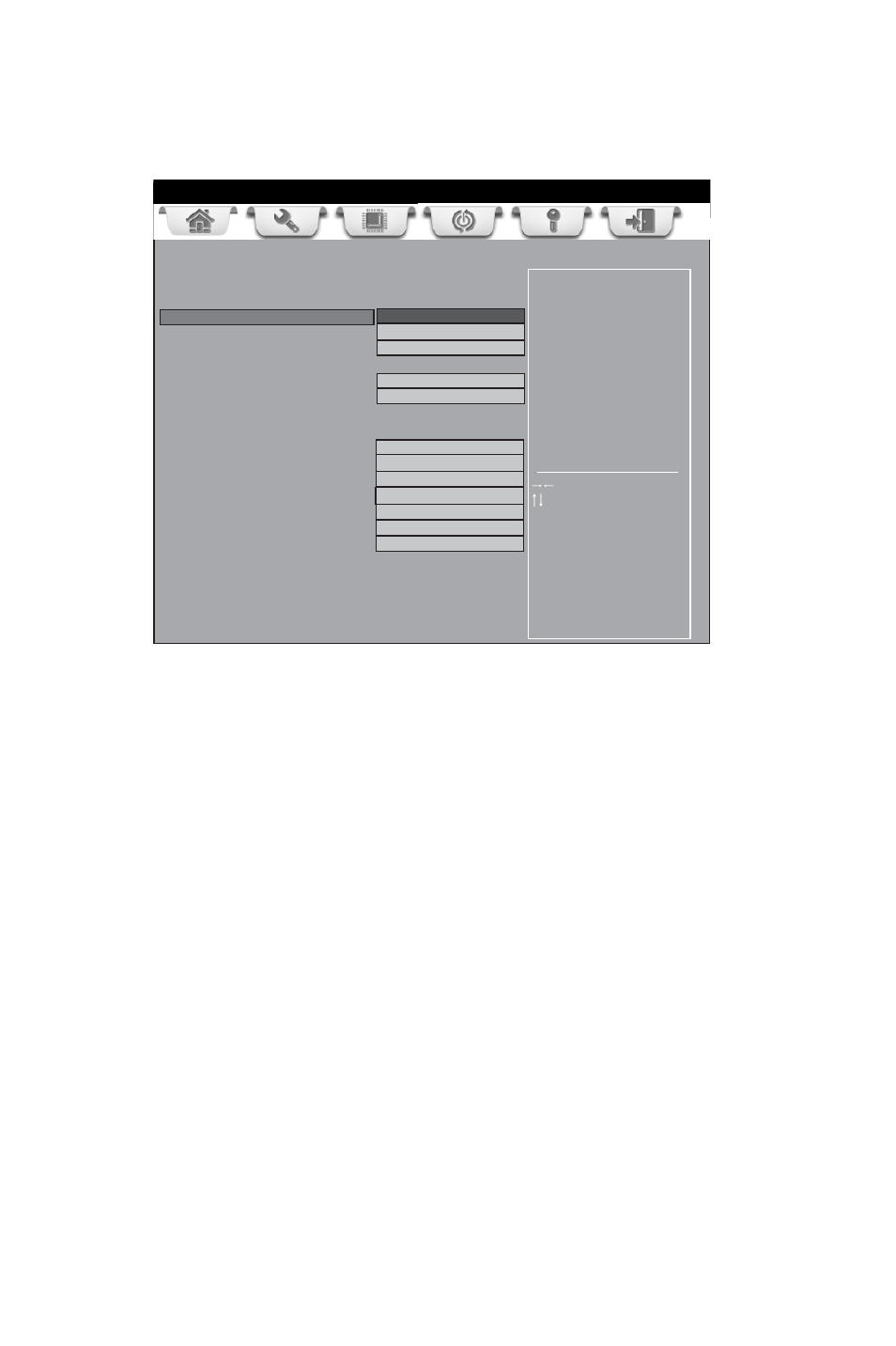 Using bios, Boot menu | Elitegroup H61H-G11 (V2.0) User Manual | Page 42 / 54