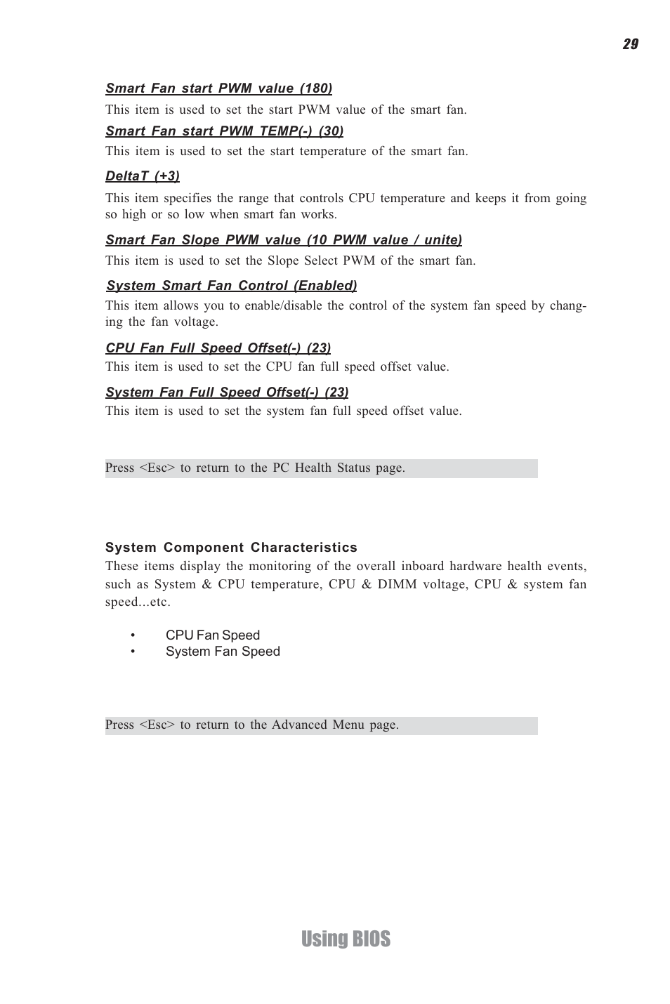 Using bios | Elitegroup H61H-G11 (V1.0) User Manual | Page 33 / 52