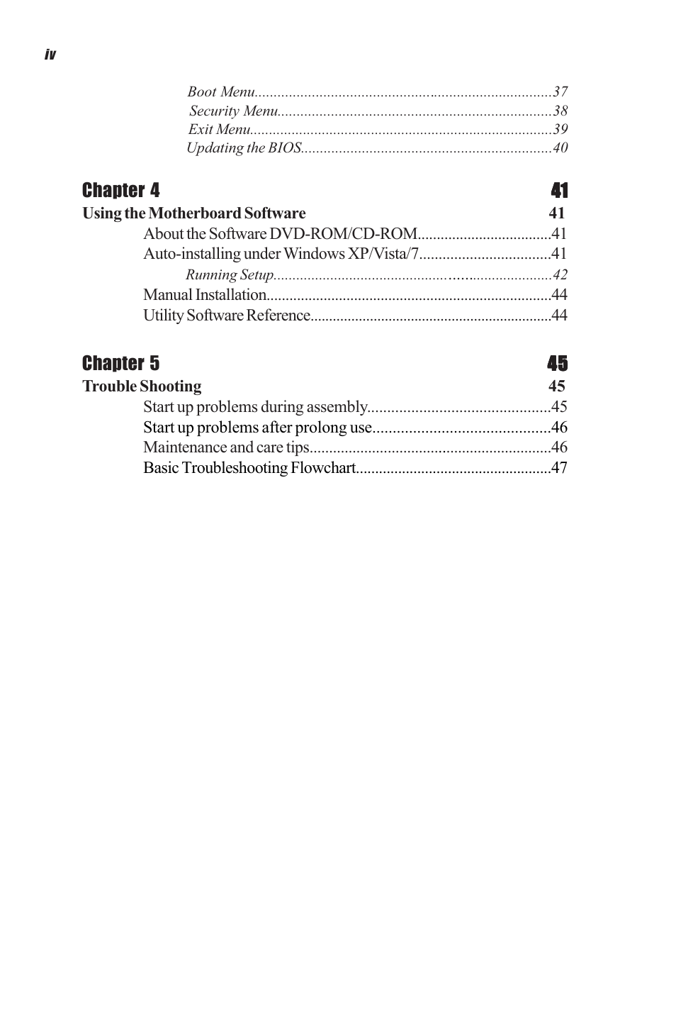 Elitegroup H61H-G11 (V1.0) User Manual | Page 4 / 52