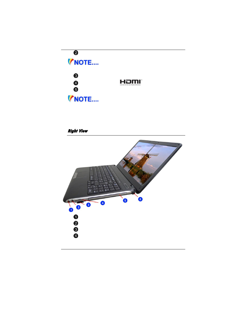 Right view | Elitegroup MB50II / IA ID 1 User Manual | Page 22 / 72