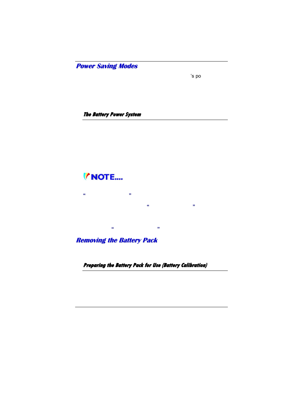 The battery power system | Elitegroup MB50II / IA ID 1 User Manual | Page 33 / 72