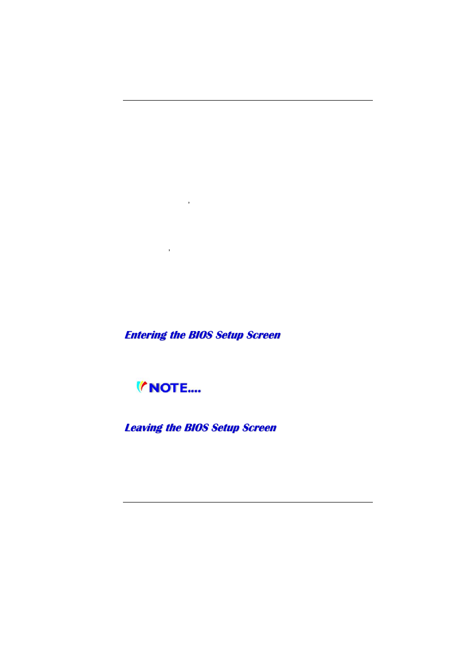 Unning, Bios, Etup | Elitegroup MB50II / IA ID 1 User Manual | Page 43 / 72