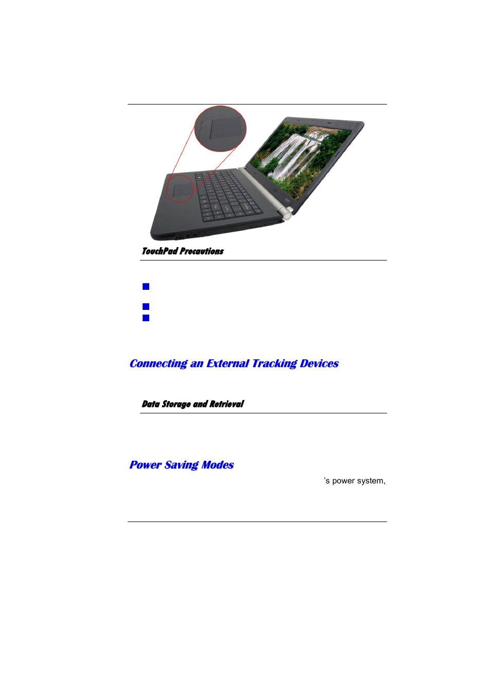 Ouch, Recautions, Torage and | Etrieval | Elitegroup MB40II ID 9 User Manual | Page 33 / 73
