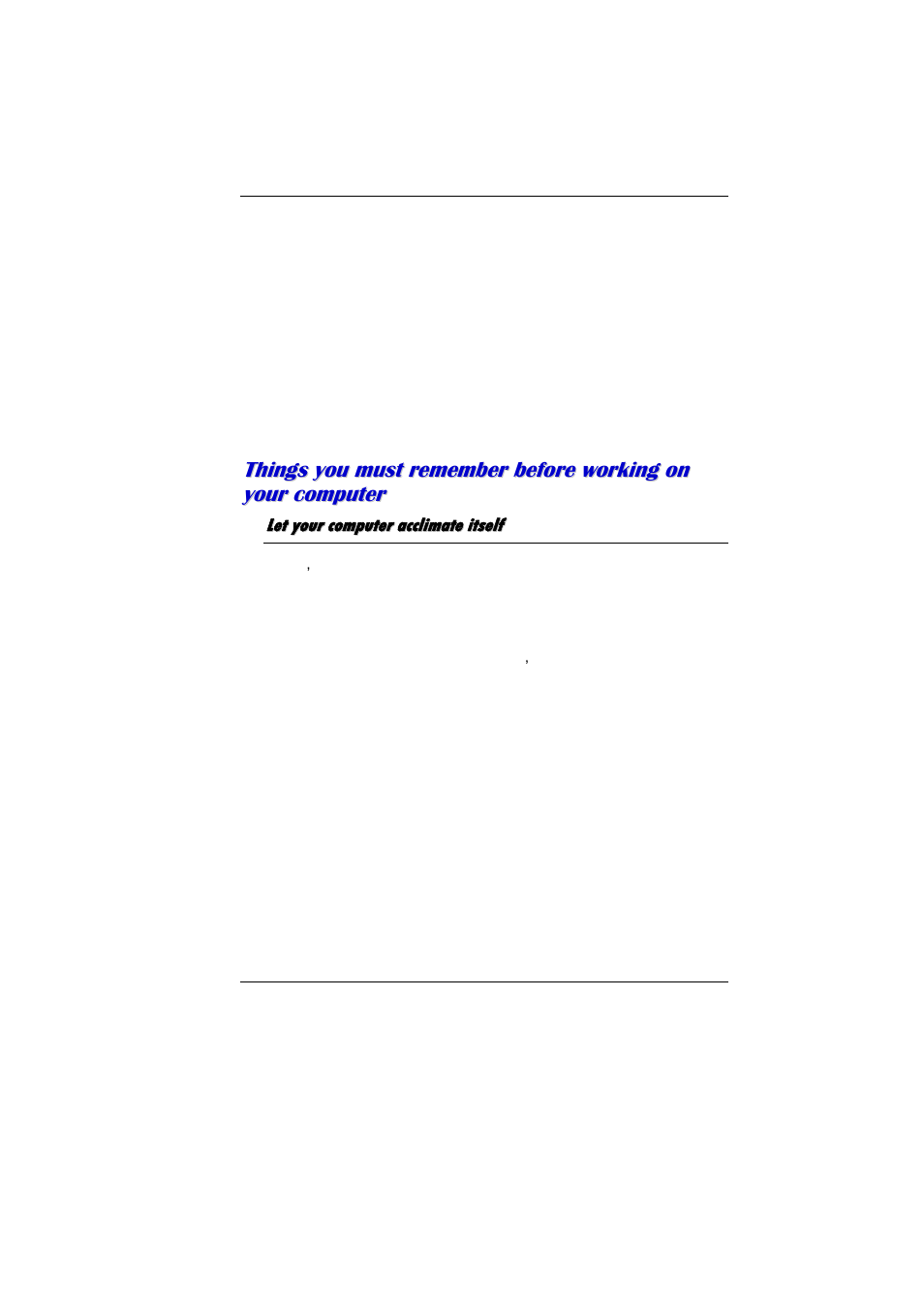 Et your computer acclimate itself | Elitegroup MB40II ID 7 User Manual | Page 15 / 71