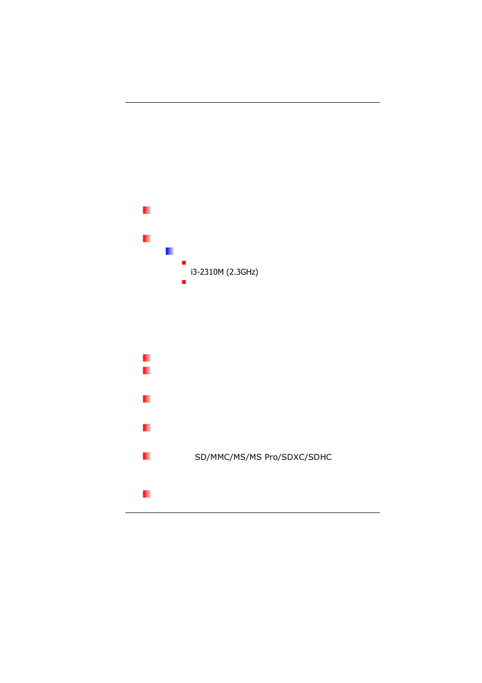 Pecification | Elitegroup MB40II ID 7 User Manual | Page 69 / 71