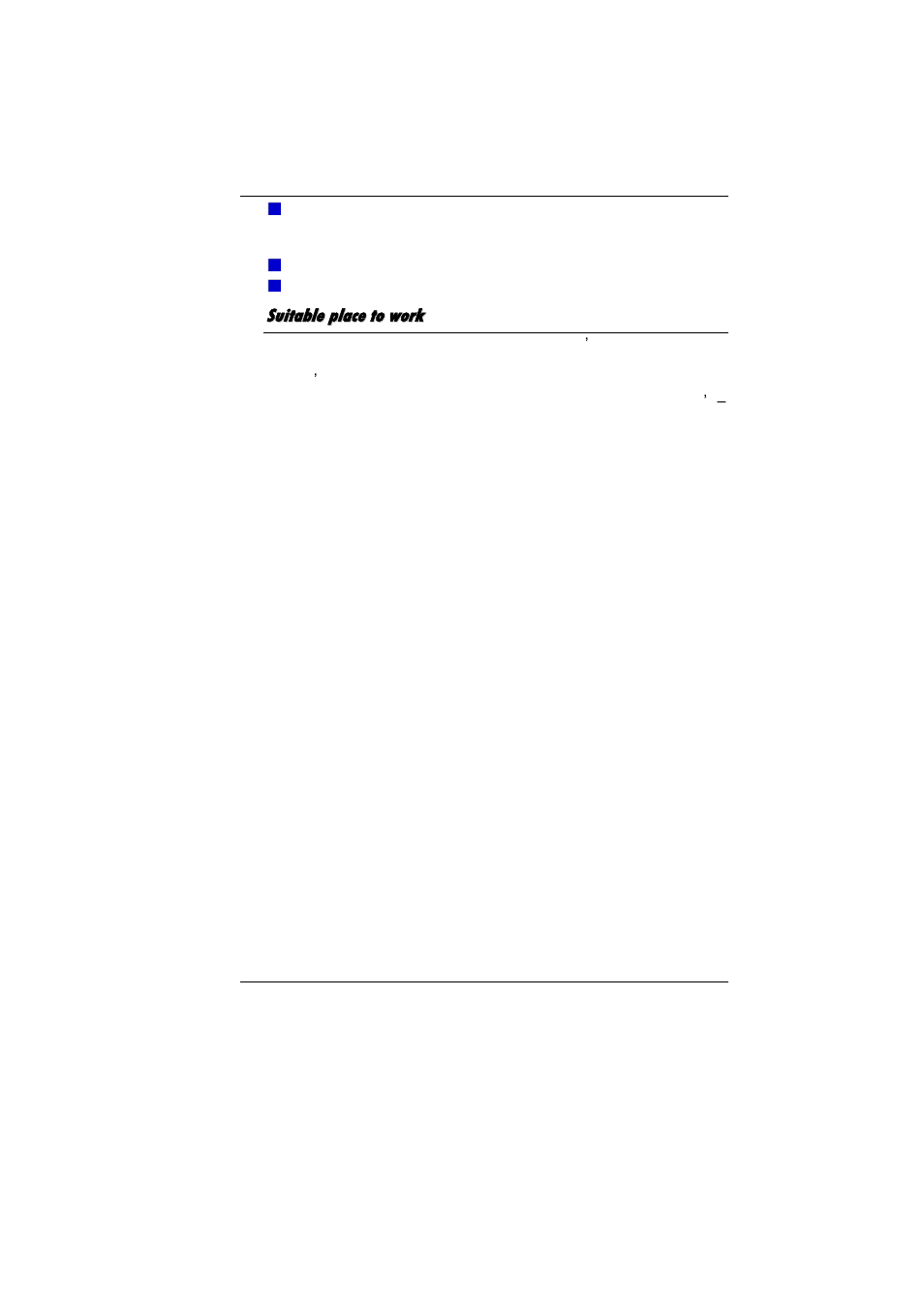Suitable place to work | Elitegroup MB40II ID 5 User Manual | Page 16 / 56