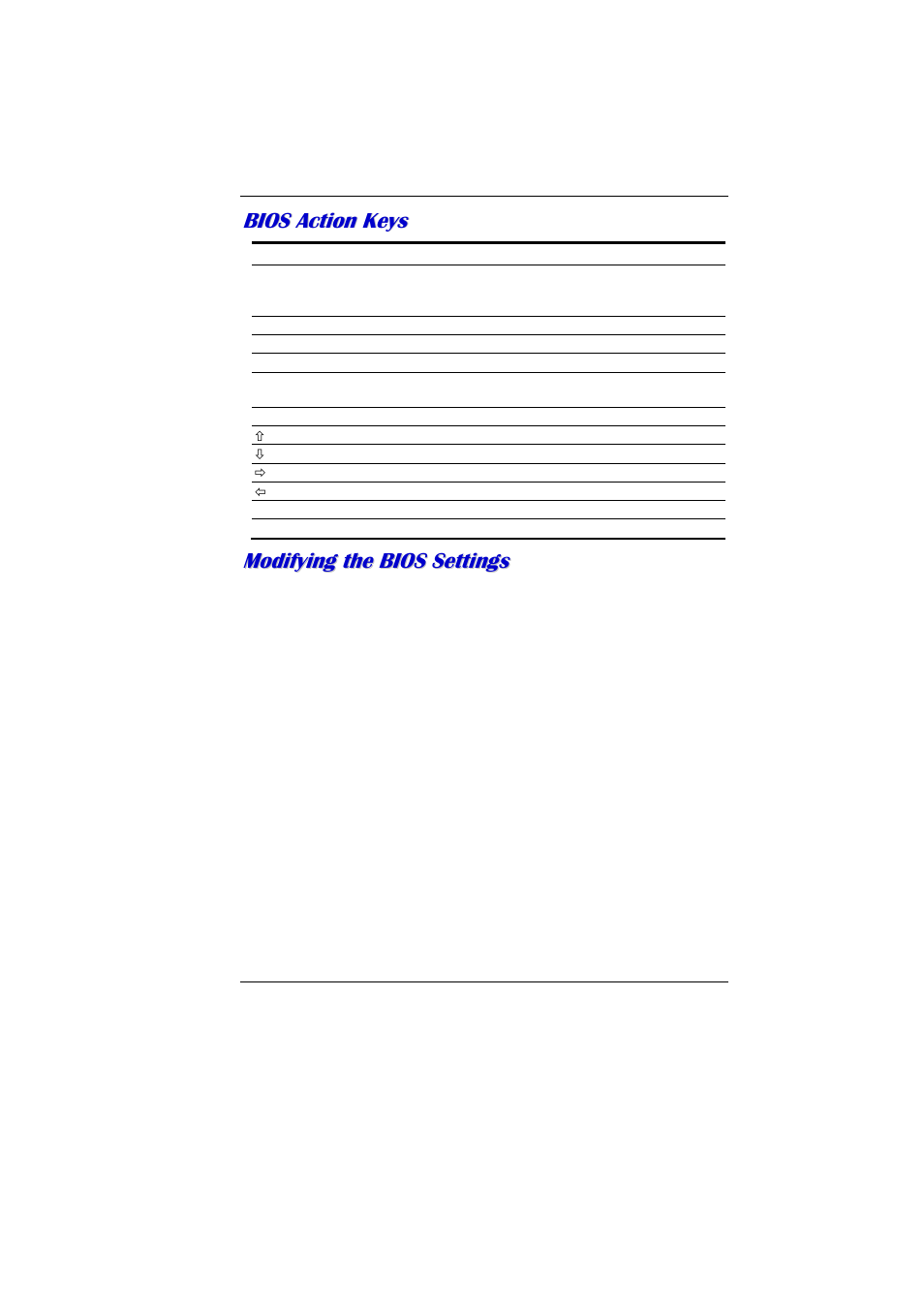 Bios, Ction, Odifying the | Ettings | Elitegroup MB40II ID 5 User Manual | Page 45 / 56