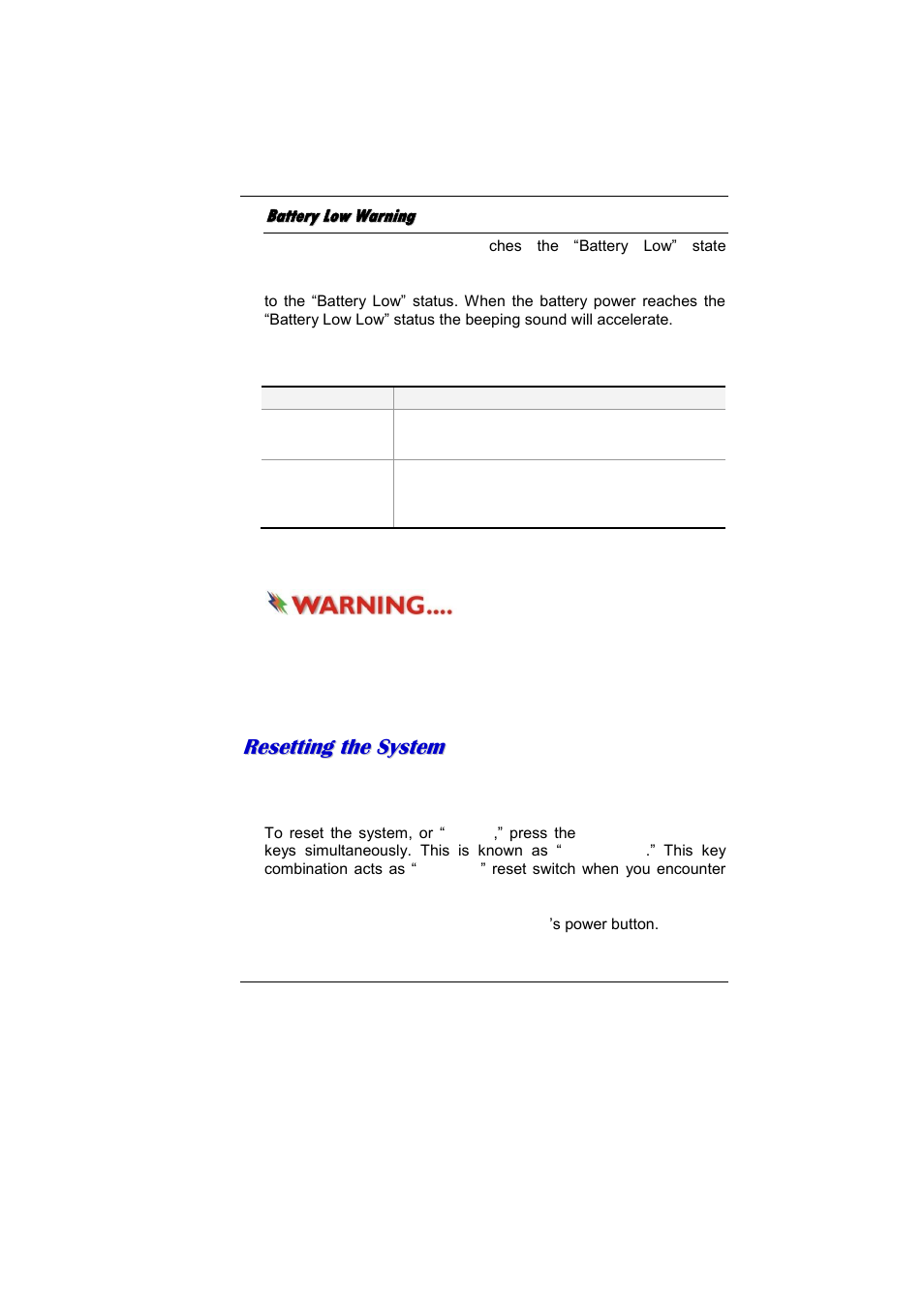 Esetting the, Ystem | Elitegroup MB40II / IA - 41II ID 2 User Manual | Page 35 / 72