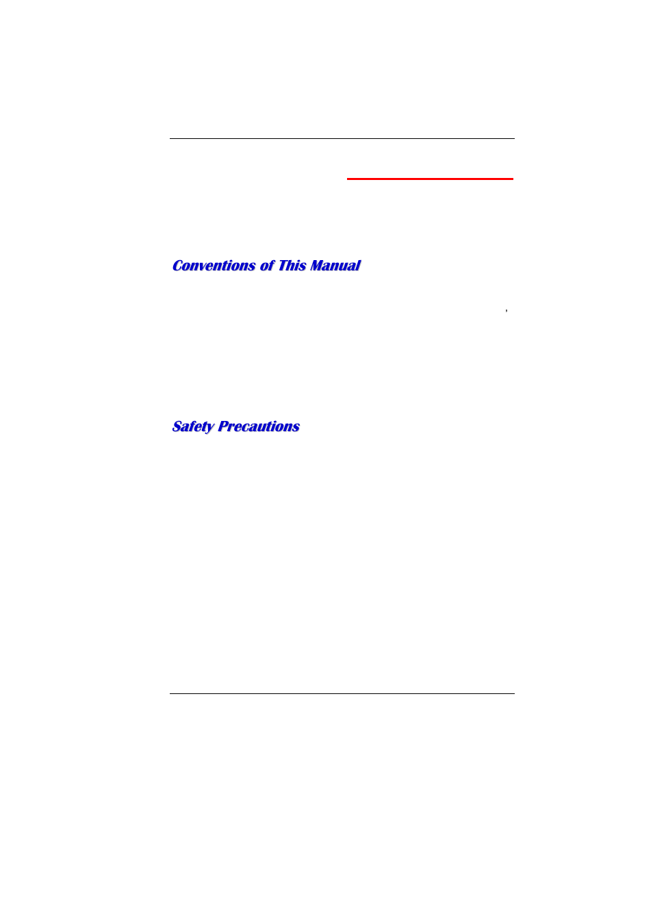 Efore you, Tart, Onventions of | Anual, Afety, Recautions, Before you start | Elitegroup MB40II / IA - 41II ID 2 User Manual | Page 8 / 72