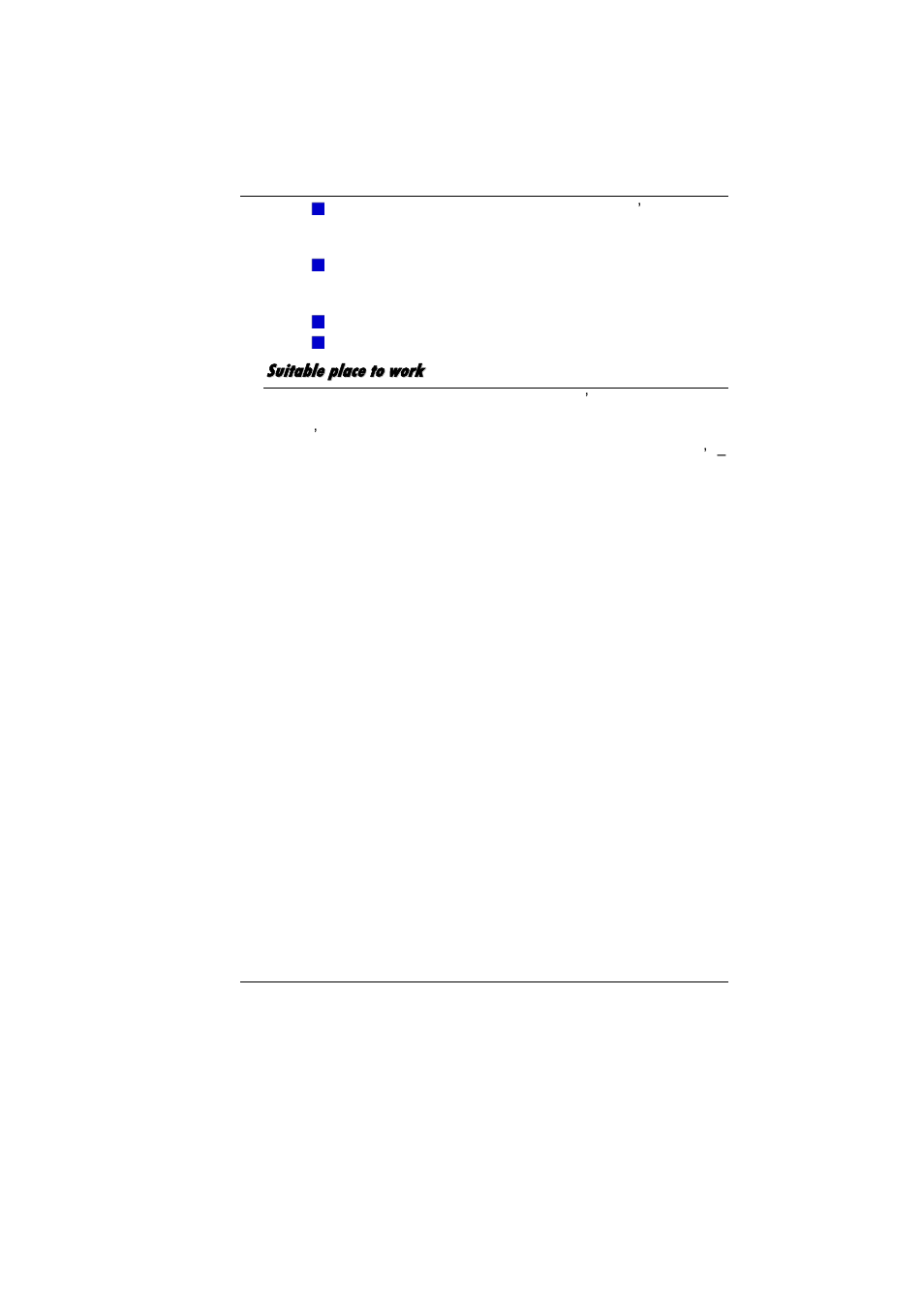 Uitable place to work | Elitegroup MB40II ID 1 User Manual | Page 16 / 73