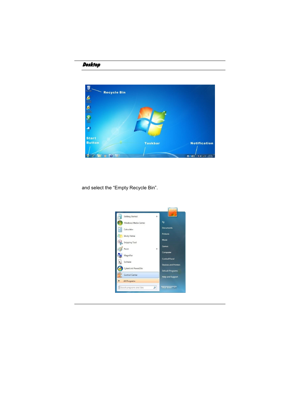 Esktop | Elitegroup MB40II ID 1 User Manual | Page 37 / 73