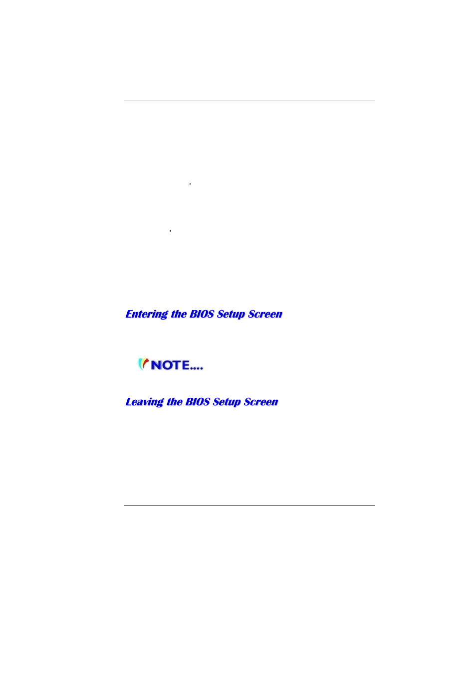 Unning, Bios, Etup | Elitegroup MB40II ID 1 User Manual | Page 43 / 73