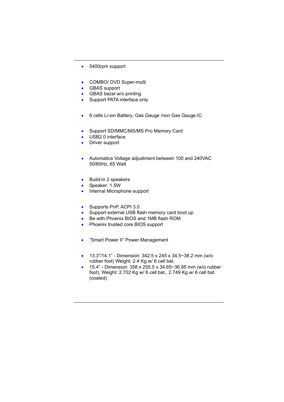 Elitegroup U40-50SA User Manual | Page 69 / 70