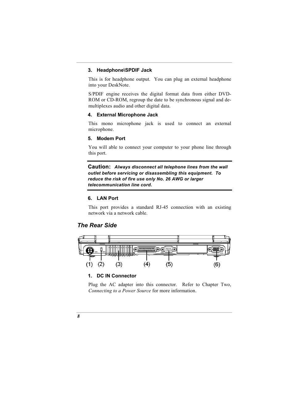 The rear side | Elitegroup A900 (V2.1) User Manual | Page 22 / 85