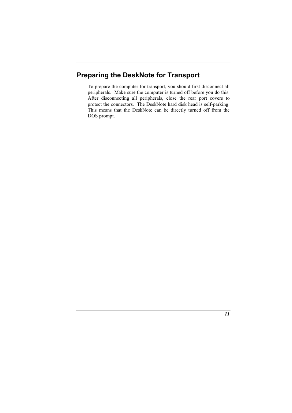 Preparing the desknote for transport | Elitegroup A900 (V2.1) User Manual | Page 25 / 85