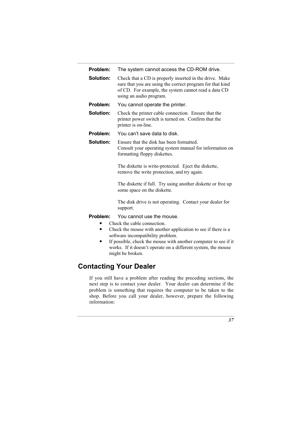 Contacting your dealer | Elitegroup A900 (V2.1) User Manual | Page 51 / 85