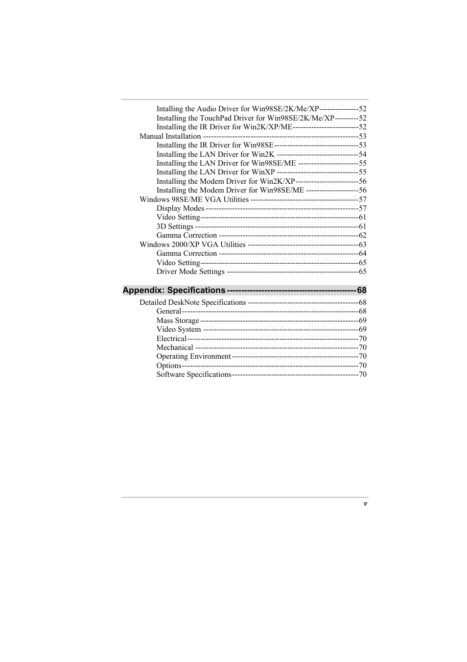 Elitegroup A900 (V2.1) User Manual | Page 7 / 85