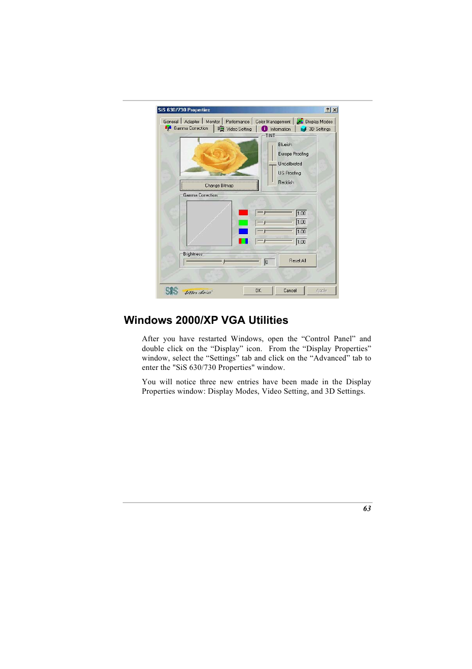 Windows 2000/xp vga utilities | Elitegroup A900 (V2.1) User Manual | Page 77 / 85