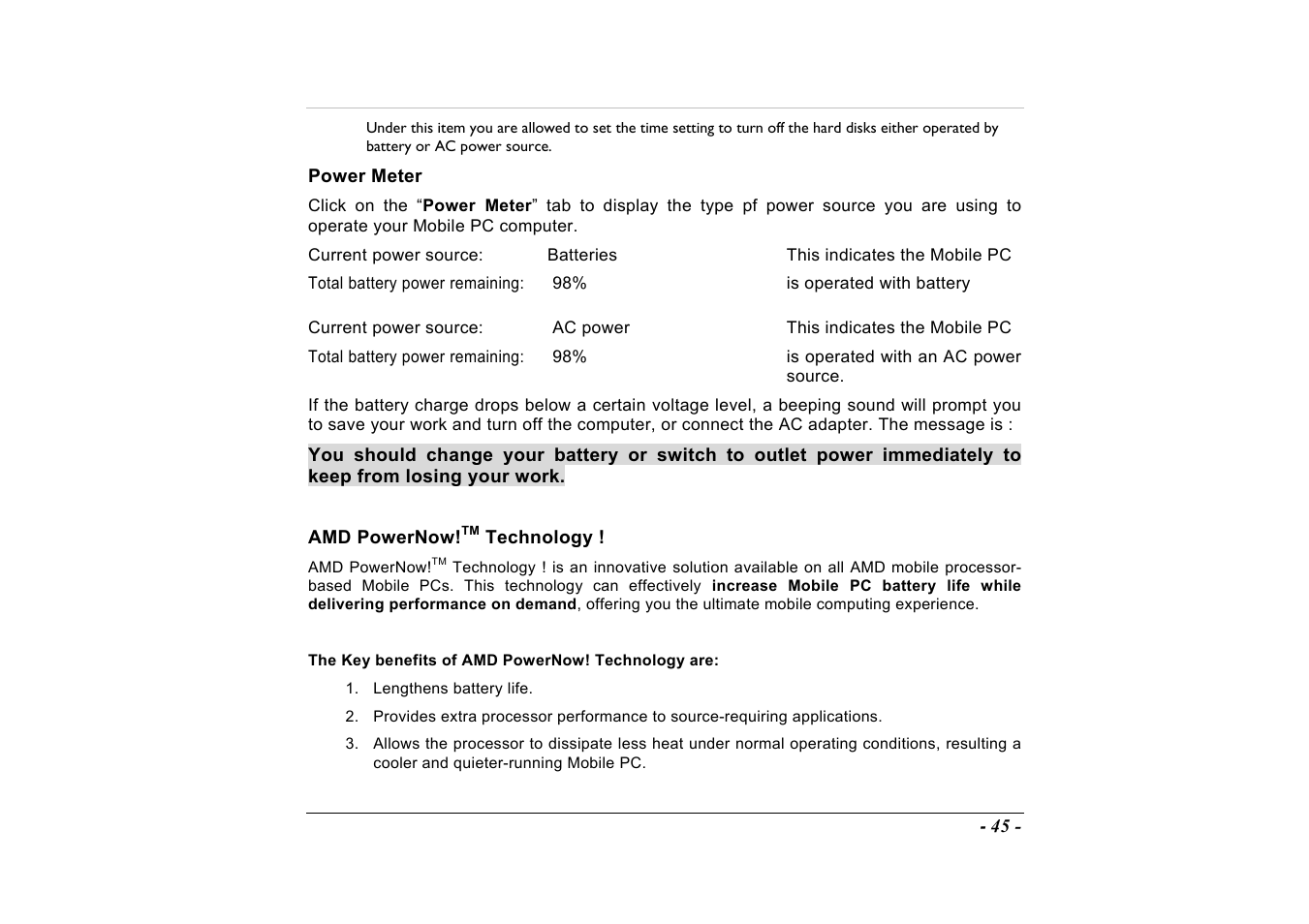Elitegroup A535 User Manual | Page 47 / 117