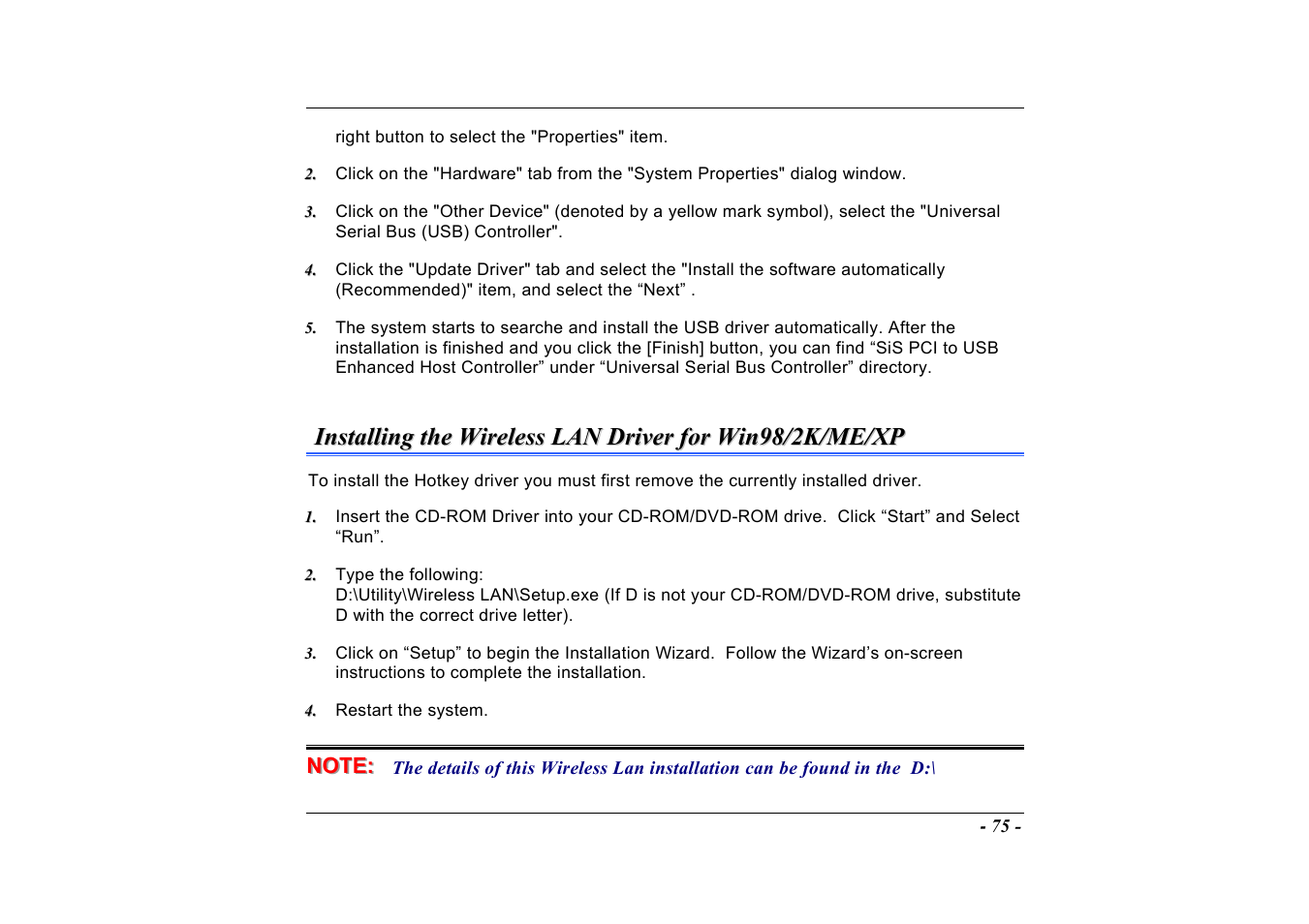 Elitegroup A535 User Manual | Page 77 / 117