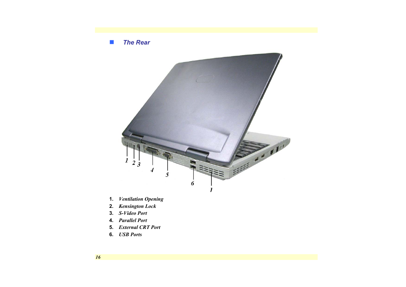 The rear | Elitegroup 557 User Manual | Page 26 / 81