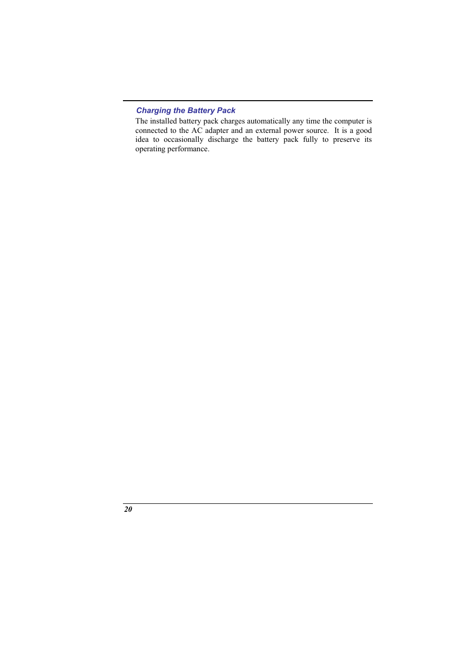 Charging the battery pack | Elitegroup 536 User Manual | Page 28 / 71