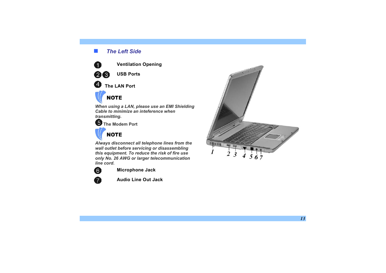 The left side | Elitegroup 532 User Manual | Page 21 / 83