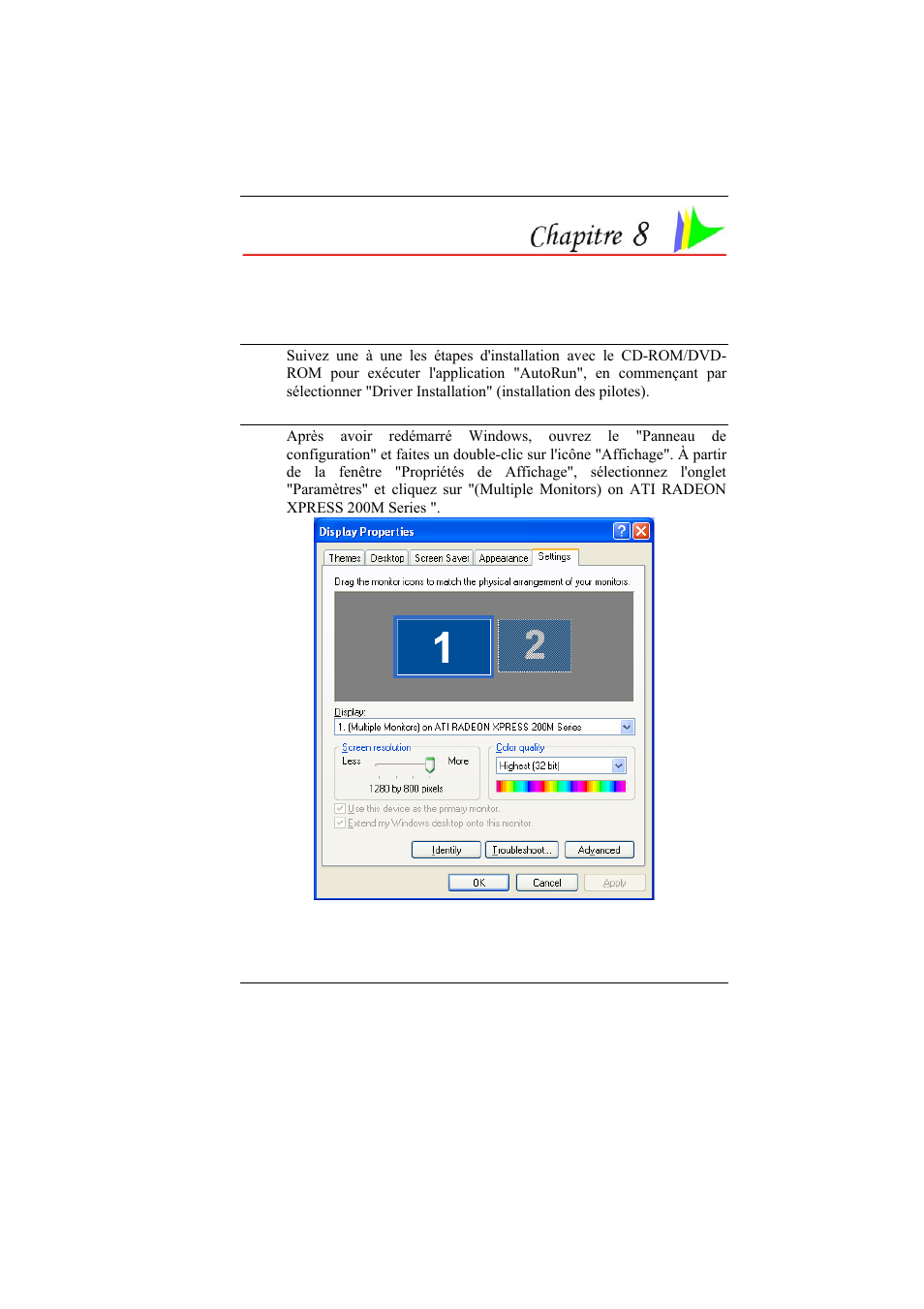 Utilitaires vga | Elitegroup 331 User Manual | Page 57 / 77