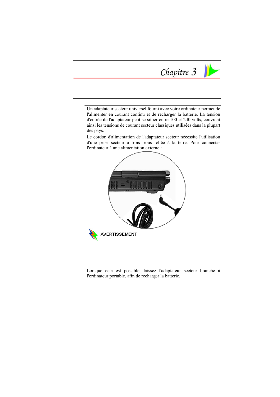 Mise en route | Elitegroup 330 User Manual | Page 23 / 79