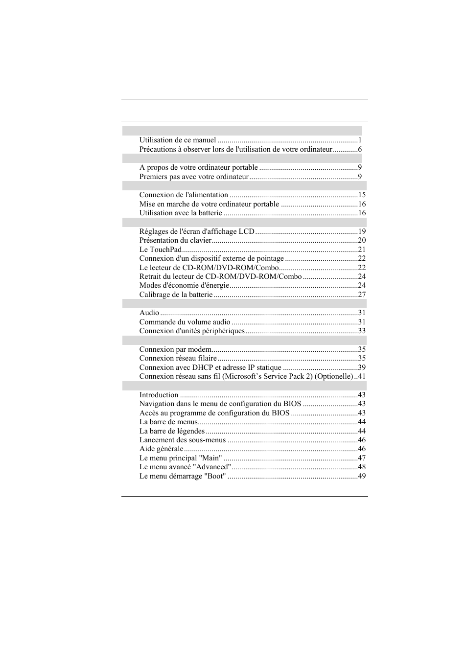 Elitegroup 330 User Manual | Page 5 / 79