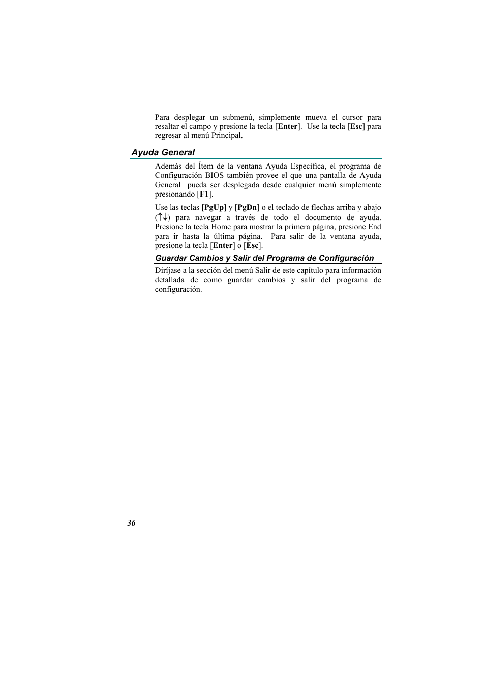 Ayuda general | Elitegroup 321 User Manual | Page 44 / 67