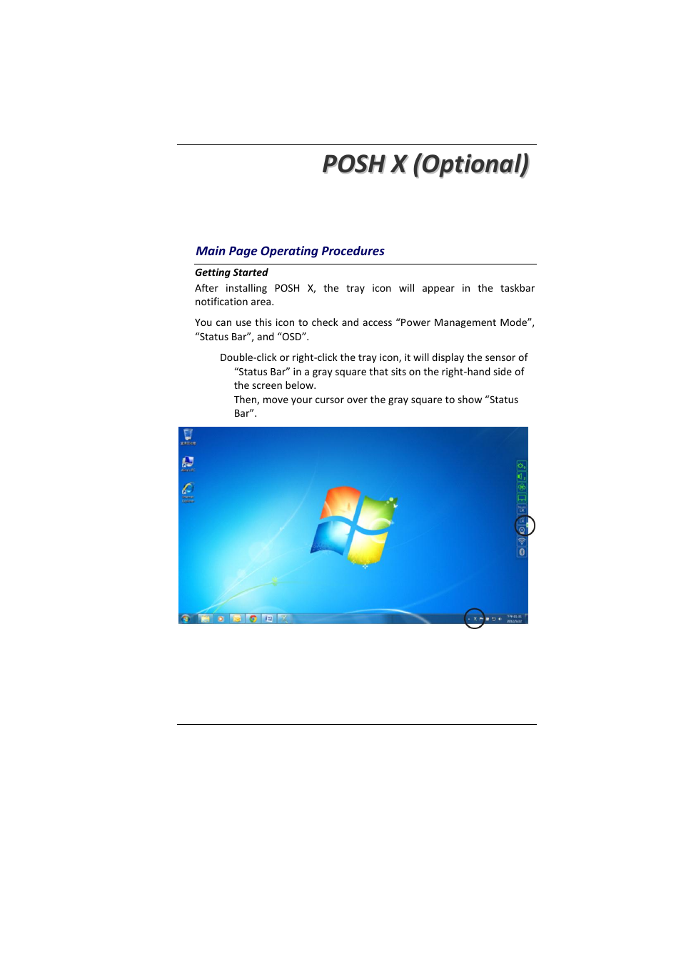 Posh, Ptional, Perating | Rocedures | Elitegroup MB45II7 WIN8 User Manual | Page 49 / 63