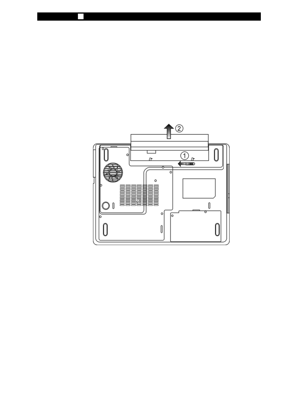 Installing and removing the battery pack | Elitegroup P53IN v.3 User Manual | Page 4 / 13
