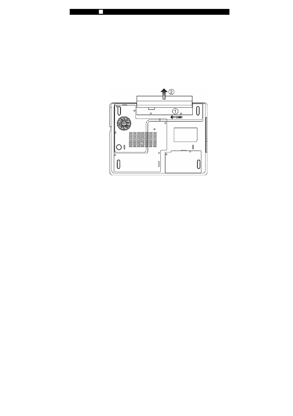 Installing and removing the battery pack | Elitegroup P53IA v.3 User Manual | Page 4 / 13