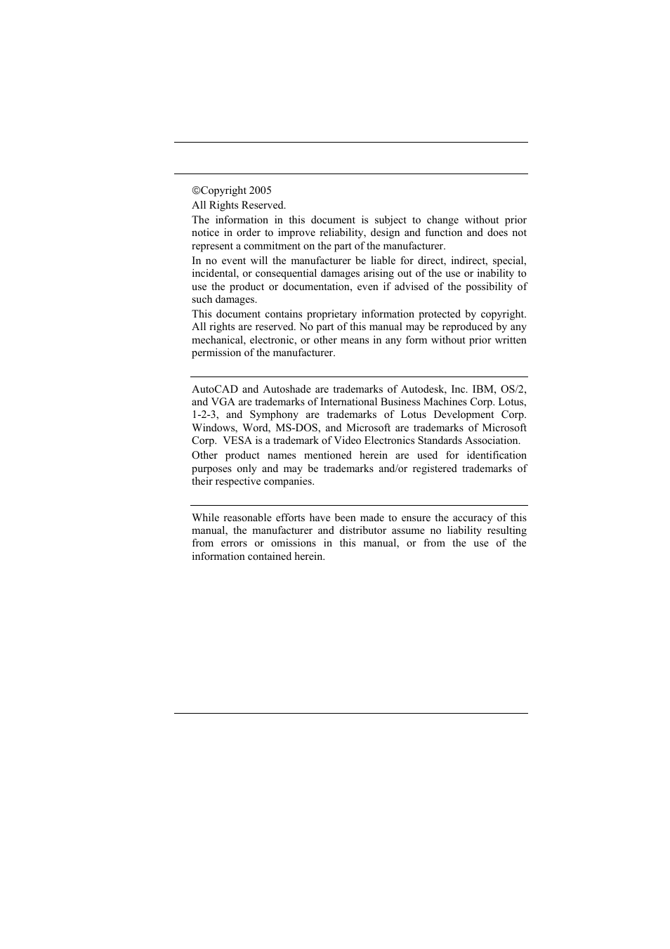 Elitegroup G335 User Manual | Page 3 / 73