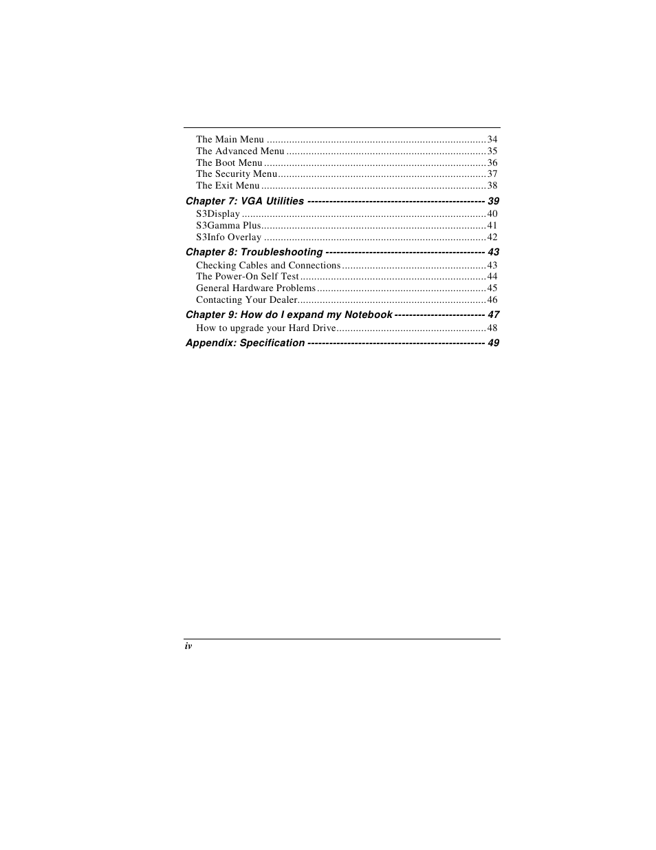 Elitegroup G322 User Manual | Page 6 / 59