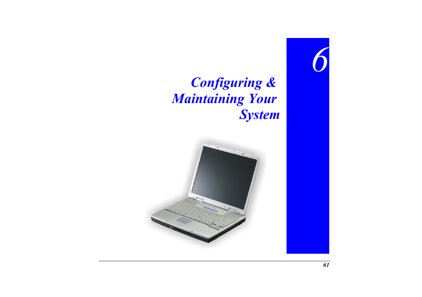 Chapter 6: configuring & maintaining your system | Elitegroup G320 User Manual | Page 63 / 103