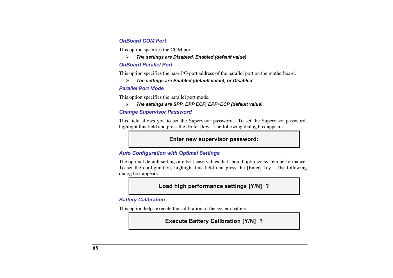 Elitegroup G320 User Manual | Page 70 / 103