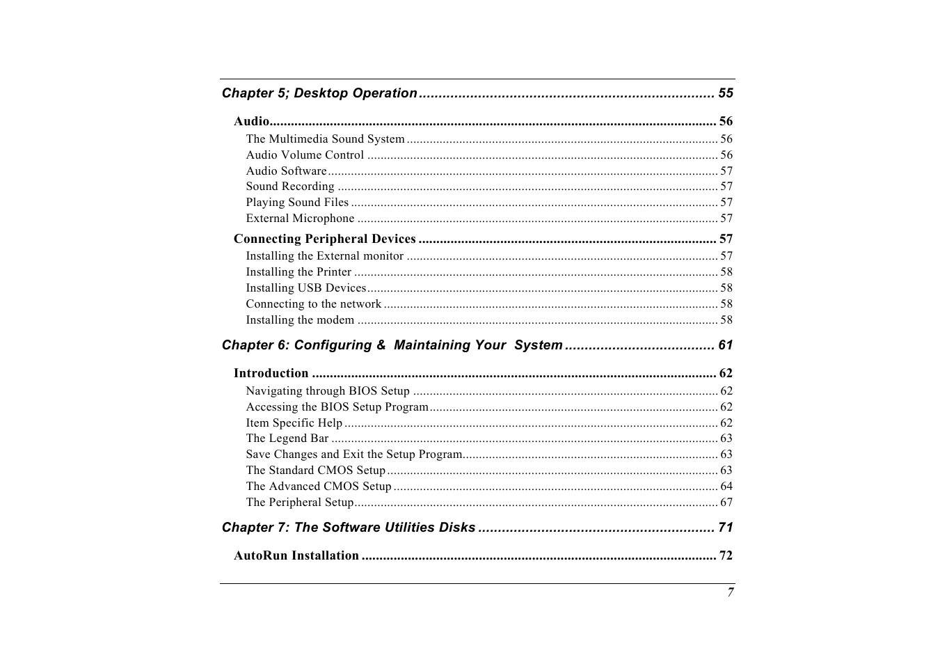 Elitegroup G320 User Manual | Page 9 / 103