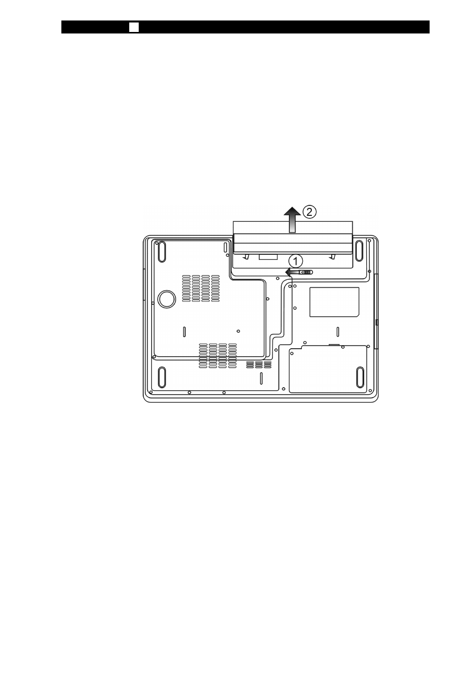 Installing and removing the battery pack | Elitegroup X72IA v.3 User Manual | Page 4 / 13