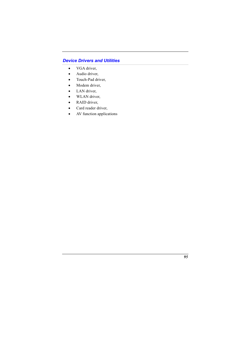 Device drivers and utilities | Elitegroup G900 User Manual User Manual | Page 103 / 103