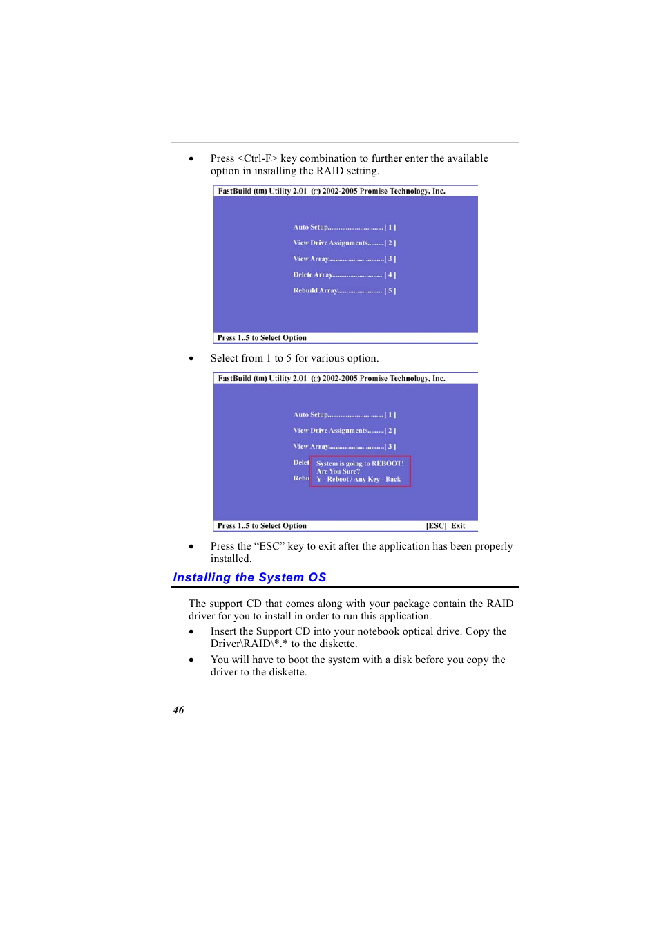 Installing the system os | Elitegroup G900 User Manual User Manual | Page 54 / 103