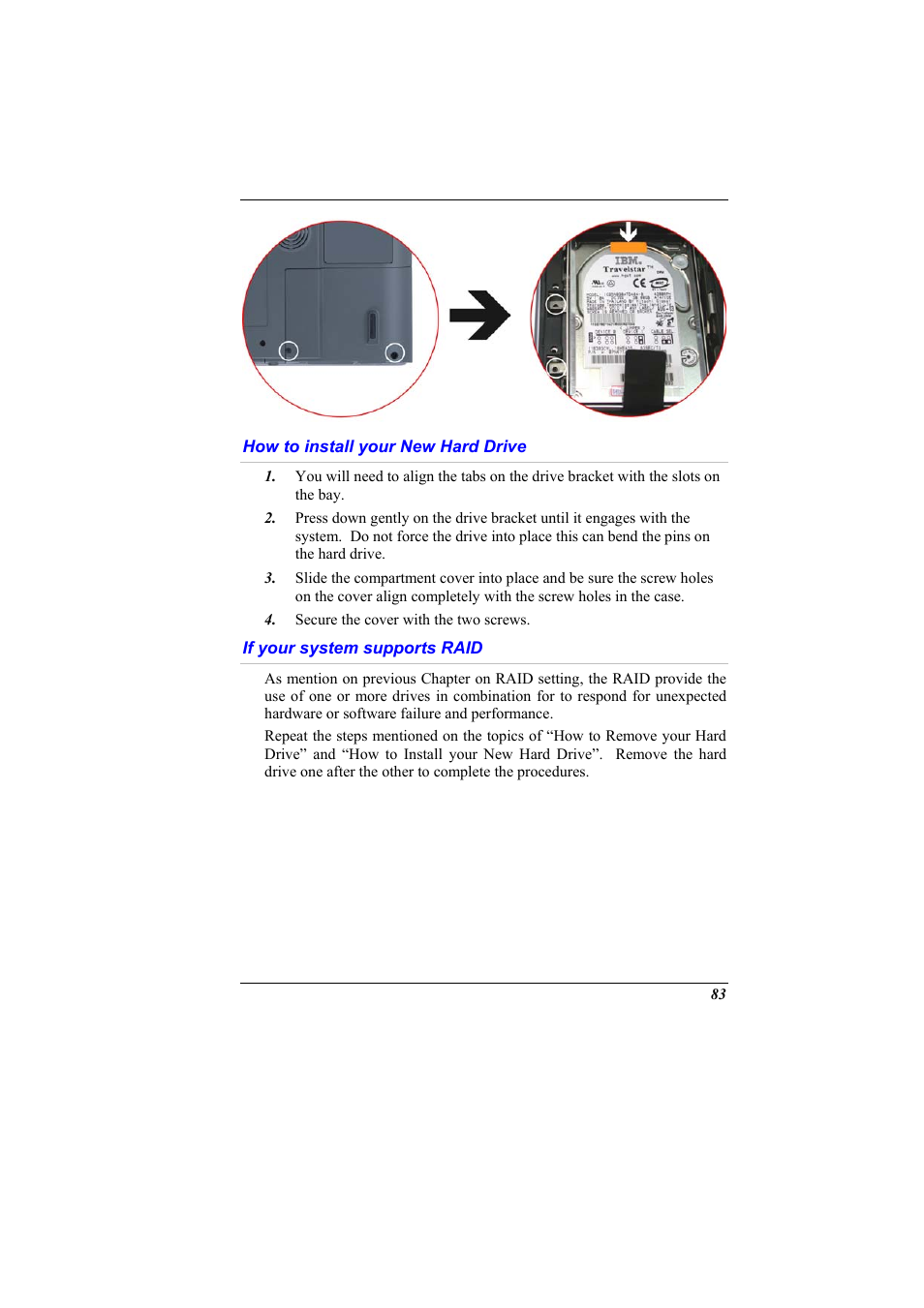How to install your new hard drive, If your system supports raid | Elitegroup G900 User Manual User Manual | Page 91 / 103