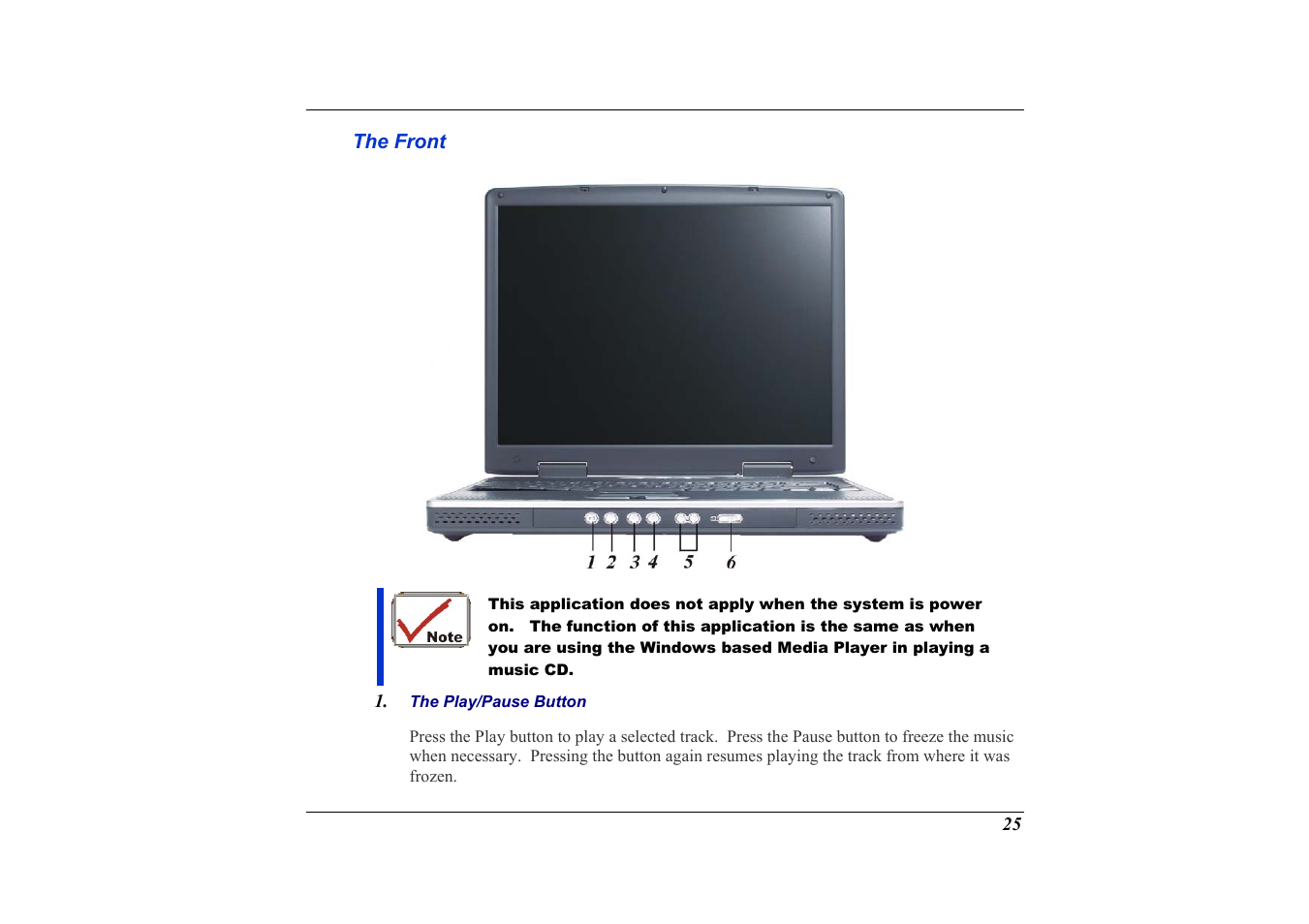 The front | Elitegroup G736 User Manual | Page 27 / 112