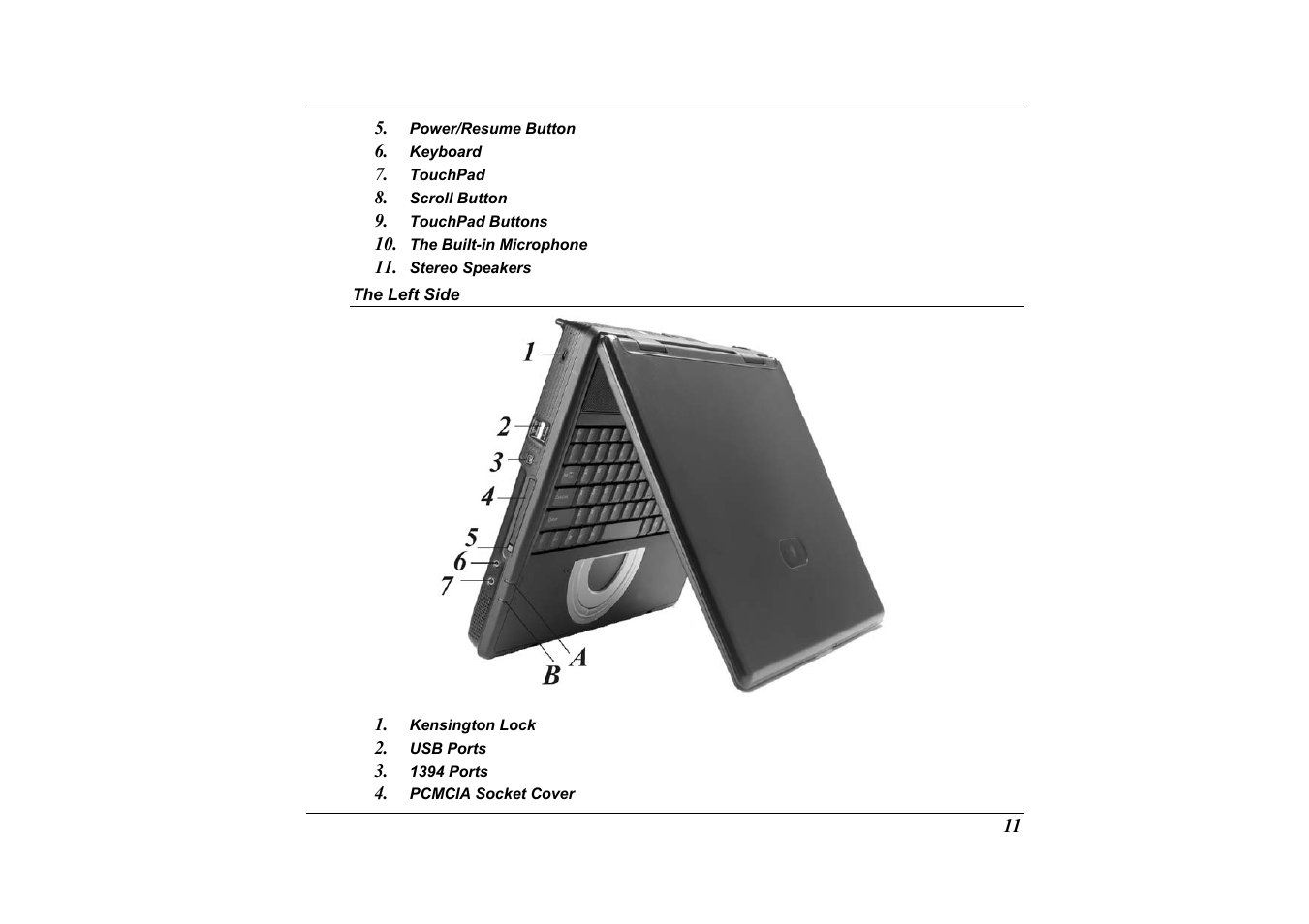 The left side | Elitegroup G733G User Manual | Page 21 / 68