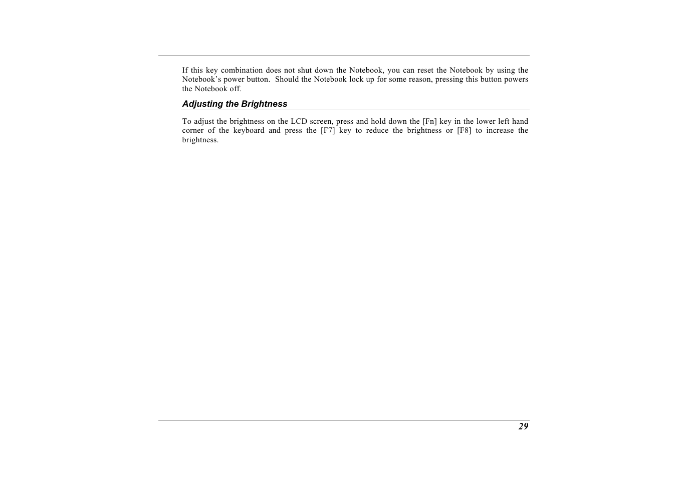 Adjusting the brightness | Elitegroup G733 User Manual | Page 37 / 77