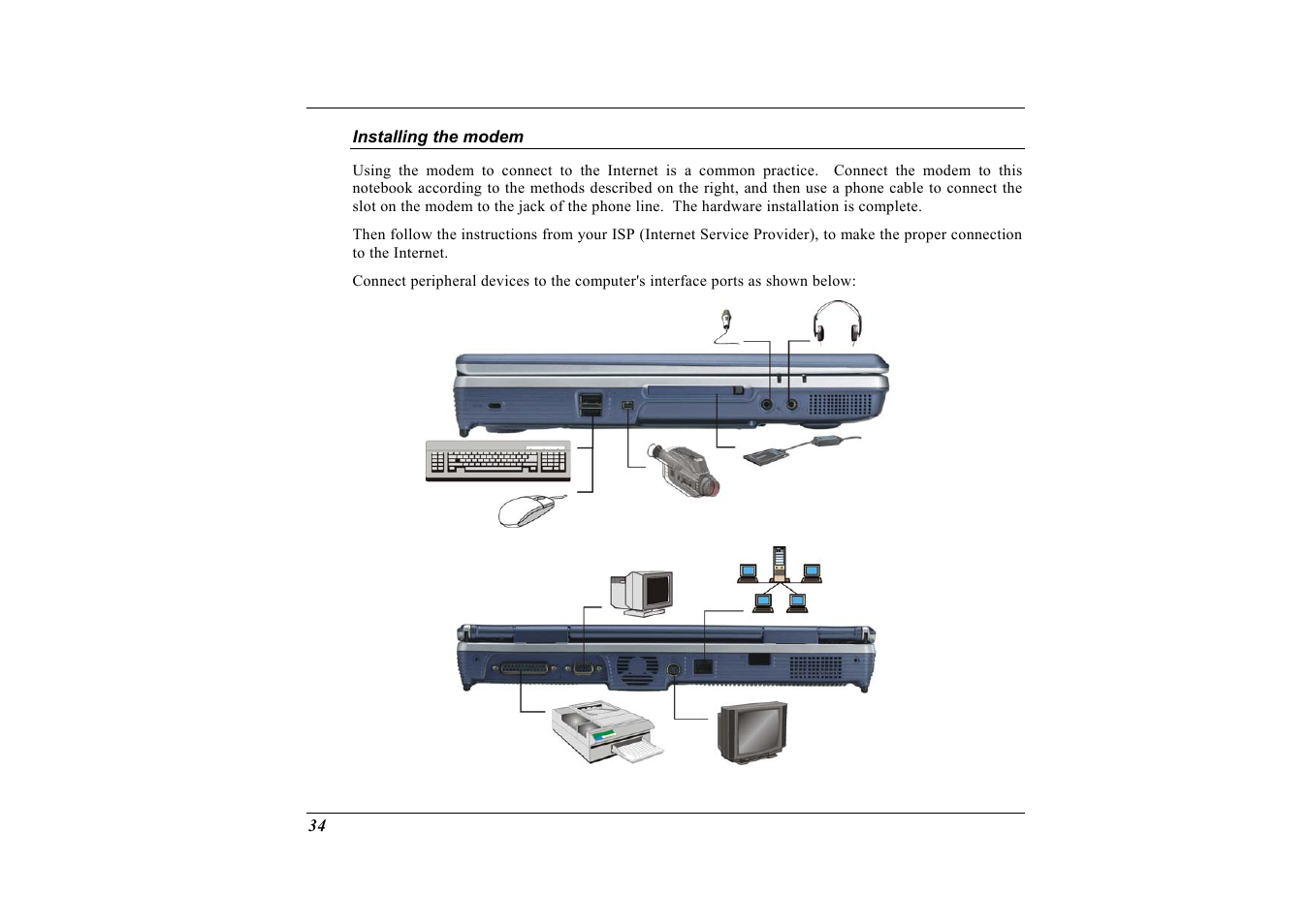 Installing the modem | Elitegroup G733 User Manual | Page 42 / 77